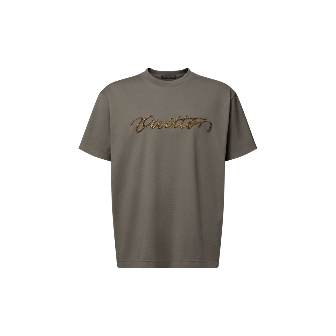 ルイヴィトン　マリンTシャツM エンべリッシュド シグネチャーTシャツ ｜ルイ・ヴィトン 公式サイト